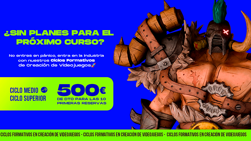 ¿Quieres aprender a crear videojuegos?